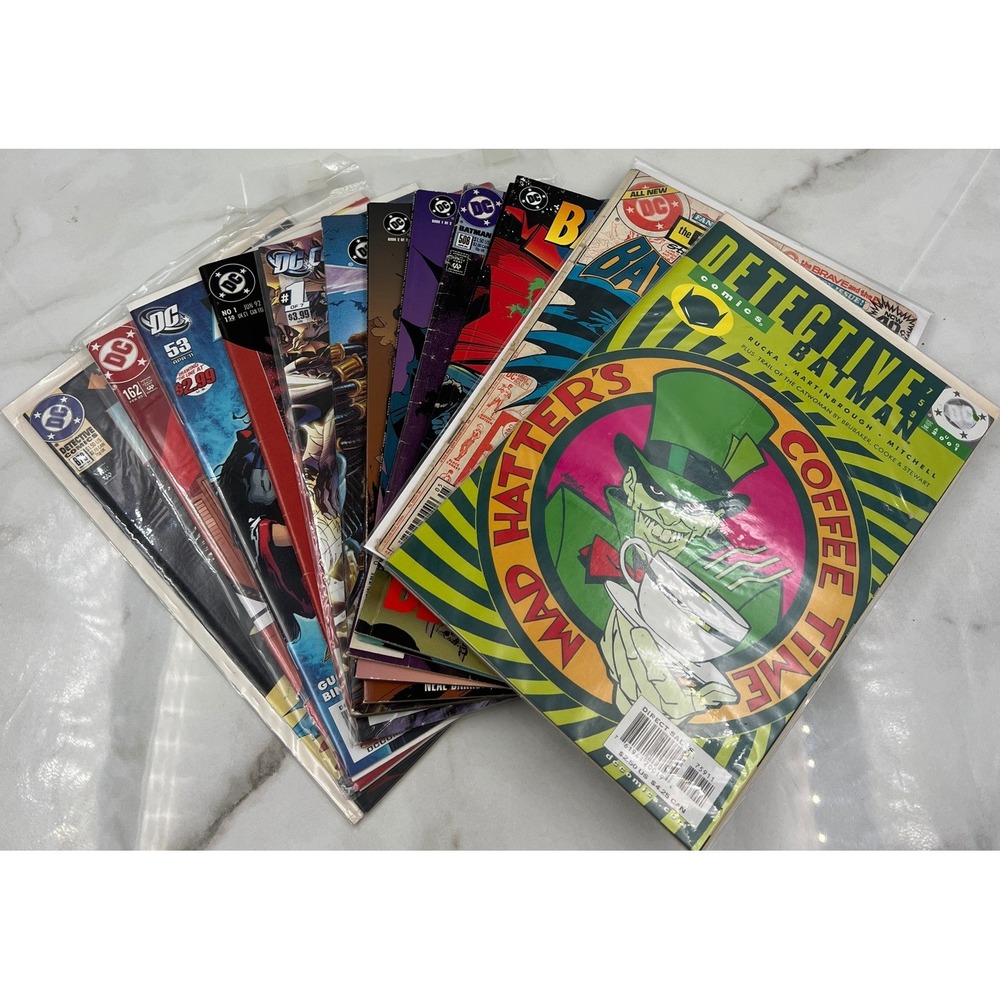 DC Batman Comic Lot Detective Comics 759 Brave and Bold 150 Batman Spawn Amalgam